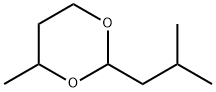 2-이소부틸-4-메틸-1,3-디옥산 구조식 이미지