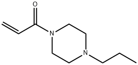 Piperazine, 1-(1-oxo-2-propenyl)-4-propyl- (9CI) 구조식 이미지