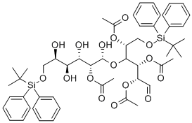 TETRA-O-ACETYL-6 6'-DI-O-(TERT-BUTYLDI-& Structure