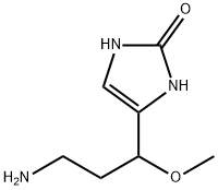 2H-Imidazol-2-one,  4-(3-amino-1-methoxypropyl)-1,3-dihydro- 구조식 이미지