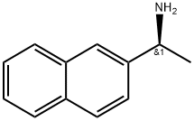 (S)-(-)-1-(2-Naphthyl)ethylamine 구조식 이미지