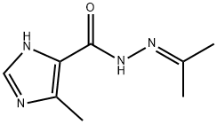 1H-이미다졸-4-카르복실산,5-메틸-,(1-메틸에틸리덴)히드라지드(9CI) 구조식 이미지