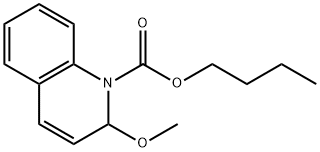 butyl 2-methoxy-2H-quinoline-1-carboxylate Structure