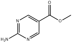 Ethyl 2-aminopyrimidine-5-carboxylate 구조식 이미지