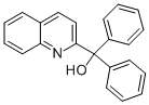 QUINOLINE-2-YL DIPHENYL METHANOL 구조식 이미지