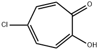 5-Chloro-2-hydroxy-2,4,6-cycloheptatrien-1-one Structure