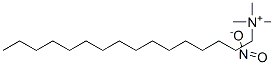 hexadecyltrimethylammonium nitrite Structure