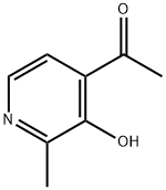 Ethanone, 1-(3-hydroxy-2-methyl-4-pyridinyl)- (9CI) 구조식 이미지