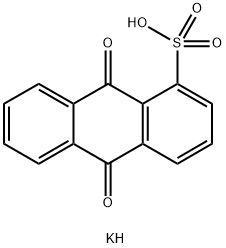 potassium 9,10-dihydro-9,10-dioxoanthracene-1-sulphonate 구조식 이미지