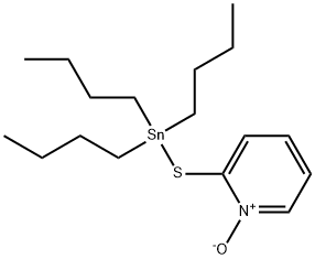 2-[(tributylstannyl)thio]pyridine 1-oxide Structure