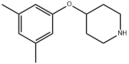 4-(3,5-DIMETHYLPHENOXY)PIPERIDINE Structure