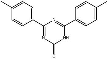 4,6-Bis(4-methylphenyl)-1,3,5-triazin-2(1H)-one 구조식 이미지