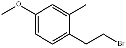 1-(2-BROMOETHYL)-4-METHOXY-2-METHYLBENZENE Structure