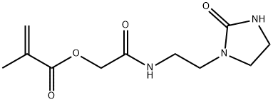 2-oxo-2-[[2-(2-oxoimidazolidin-1-yl)ethyl]amino]ethyl methacrylate Structure