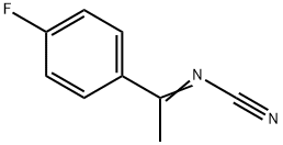 Cyanamide, [1-(4-fluorophenyl)ethylidene]- (9CI) Structure