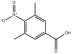 3,5-DIMETHYL-4-NITROBENZOIC ACID Structure