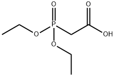 DIETHYLPHOSPHONOACETIC ACID 구조식 이미지