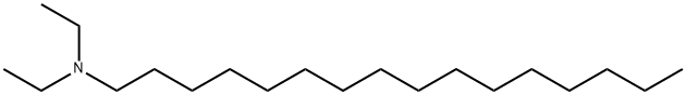 N,N-디에틸헥사데실아민 구조식 이미지