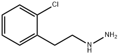 [2-(2-CHLORO-PHENYL)-ETHYL]-HYDRAZINE Structure