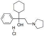 알파-시클로헥실-알파-페닐-1-피롤리딘프로판올히드로클로라이드 구조식 이미지