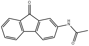 2-acetylaminofluoren-9-one Structure