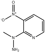 1-METHYL-1-(3-NITRO-2-PYRIDYL)HYDRAZINE 구조식 이미지