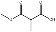 3-메톡시-2-메틸-3-옥소프로판산 구조식 이미지