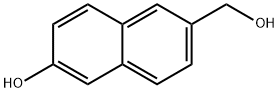 6-(Hydroxymethyl)-2-naphthol 구조식 이미지