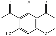 1-(3-ACETYL-2,4-DIHYDROXY-6-METHOXYPHENYL)ETHAN-1-ONE Structure