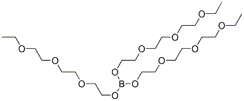 트리스[2-[2-(2-에톡시에톡시)에톡시]에틸]보레이트 구조식 이미지
