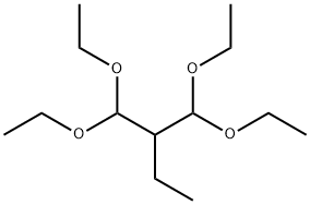 2-DIETHOXYMETHYL-1,1-DIETHOXYBUTANE Structure