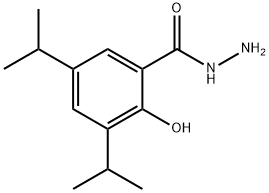 2-HYDROXY-3,5-DIISOPROPYLBENZOHYDRAZIDE Structure