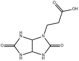 3-(2,5-DIOXO-HEXAHYDRO-이미다조[4,5-D]이미다졸-1-YL)-프로피온산 구조식 이미지