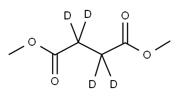 DIMETHYL SUCCINATE-D4 Structure