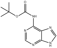 TERT-BUTYL 9H-PURIN-6-YLCARBAMATE Structure