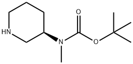 (R)-3-N-Boc-3-(methylamino)piperidine Structure