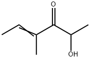 4-Hexen-3-one, 2-hydroxy-4-methyl- (9CI) 구조식 이미지