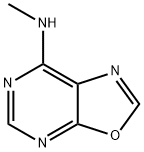 옥사졸로[5,4-d]피리미딘,7-(메틸아미노)-(8CI) 구조식 이미지