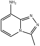 8-Amino-3-methyl-1,2,4-triazolo[4,3-a]pyridine 구조식 이미지