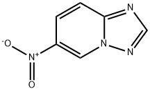 6-니트로[1,2,4]트리아졸로[1,5-a]피리딘 구조식 이미지