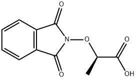 Propanoic acid, 2-[(1,3-dihydro-1,3-dioxo-2H-isoindol-2-yl)oxy]-, (2R)- Structure