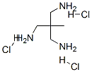 1,1,1-Tris(aminomethyl)ethane  trihydrochloride,  Ethylidintris(methylamine)  trihydrochloride Structure