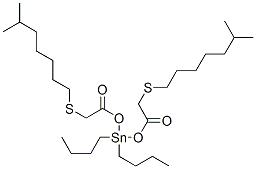 디부틸비스[(이소옥틸티오)아세톡시]스탄난 구조식 이미지