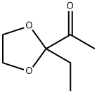 Ethanone, 1-(2-ethyl-1,3-dioxolan-2-yl)- (9CI) 구조식 이미지