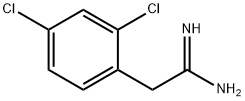 2-(2,4-DICHLORO-PHENYL)-ACETAMIDINE 구조식 이미지