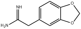 1,3-BENZODIOXOLE-5-ETHANIMIDAMIDE Structure