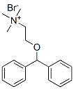 [2-(diphenylmethoxy)ethyl]trimethylammonium bromide 구조식 이미지