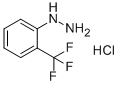 2-(Trifluoromethyl)phenylhydrazine hydrochloride  구조식 이미지