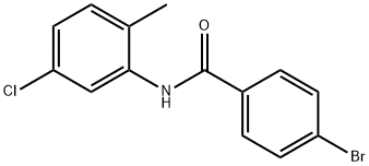 4-bromo-N-(5-chloro-2-methylphenyl)benzamide Structure