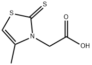 2-Mercapto-4-methyl-1,3-thiazol-5-yl-acetic acid 구조식 이미지